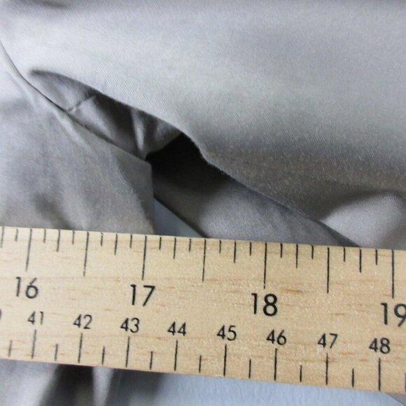 Club Monaco Women's Blazer 2 Gray One Button Cotton Blend Office Suit Career 444 - Picture 8 of 11